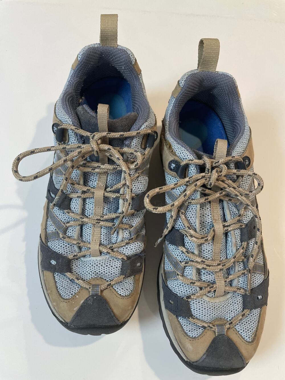 Merrell Hiking Shoe Sneaker Womens 7.5 EU 38 Siren Sports Blue Performance